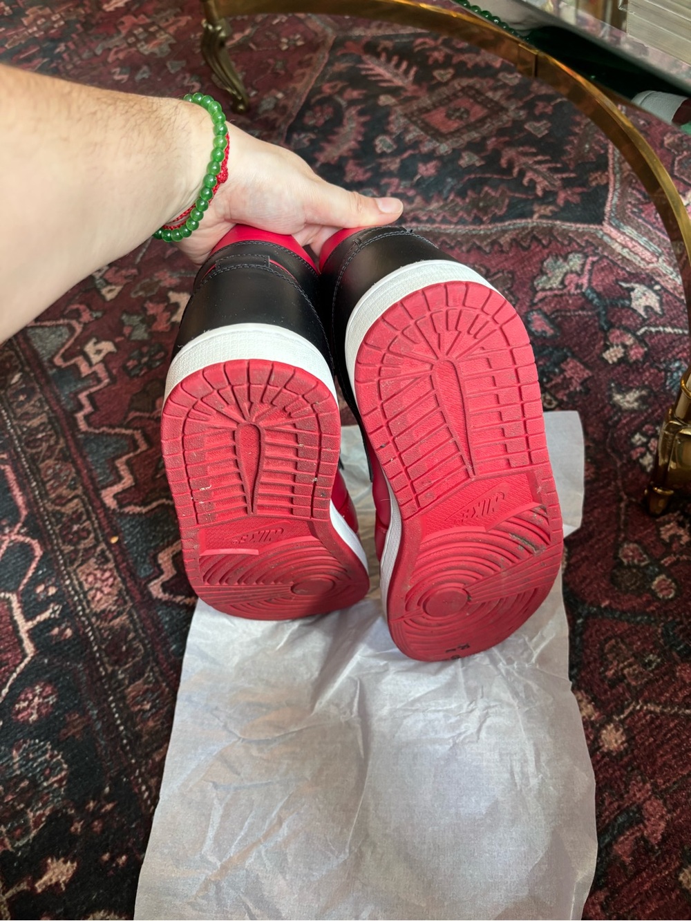 Nike Air Jordan 1 Mid - “Reverse Bred” Size 11 - Picture 5 of 6